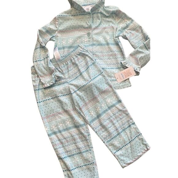 NWT Carter’s Two Piece 4T Flannel Pajamas. - Picture 3 of 5